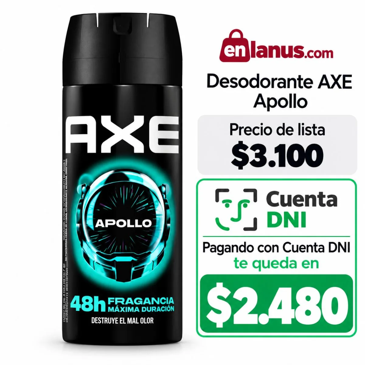 Desodorante Axe Apollo